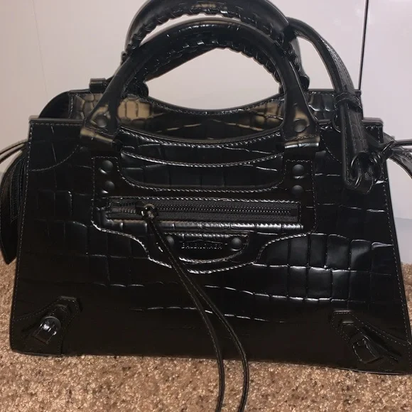 Balenciaga Neo city croc embossed - Picture 12 of 17